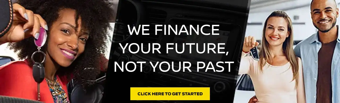 we finance future not your past banner
